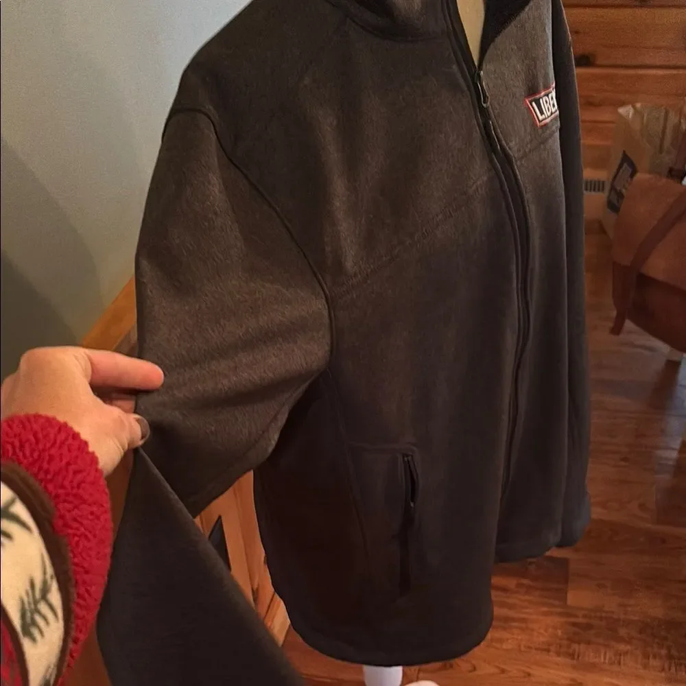 The North Face Black and Gray zip up Jacket